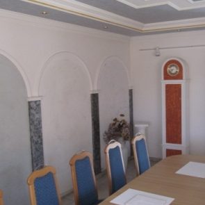 Stuckarbeiten an Wand und Decke