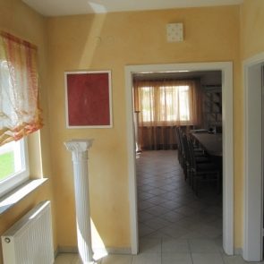 Lasurtechnik im Flurbereich